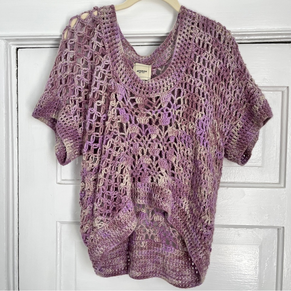 Purple Knit Women's Sweater